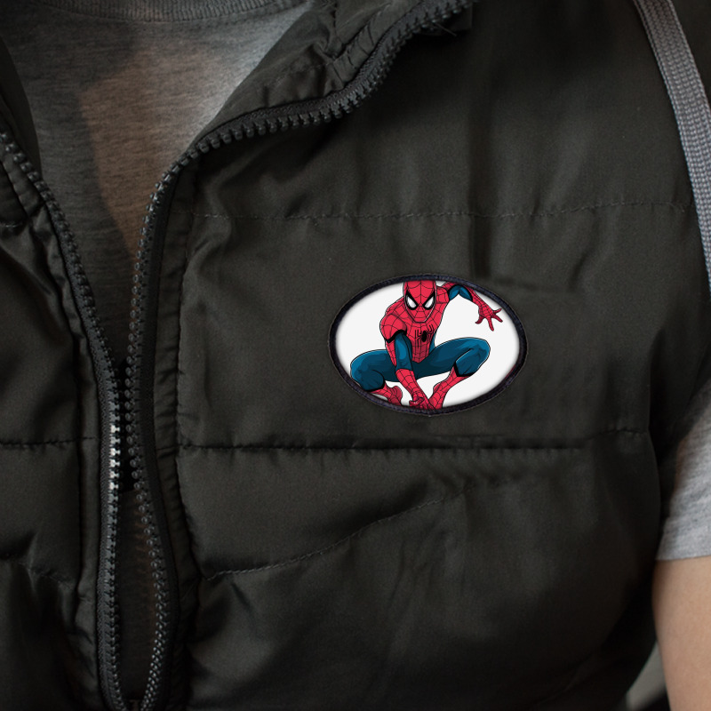 Spiderman Oval Patch | Artistshot