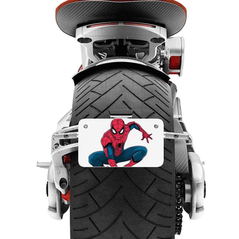 Spiderman Motorcycle License Plate | Artistshot