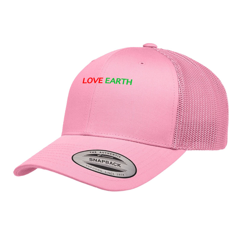 Love Earth Activist Conservationist Ecologist Green Thinking Long Slee Retro Trucker Cap by komulavcasante6 | Artistshot