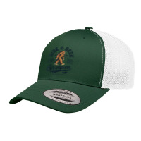 Bigfoot Hide And Seek Champion Funny Sasquatch Retro Vintage Retro Trucker Cap | Artistshot