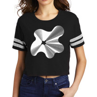 Sacred Geometry T  Shirt Spatial Sacred Mesh Vector Illustration 3 Scorecard Crop Tee | Artistshot