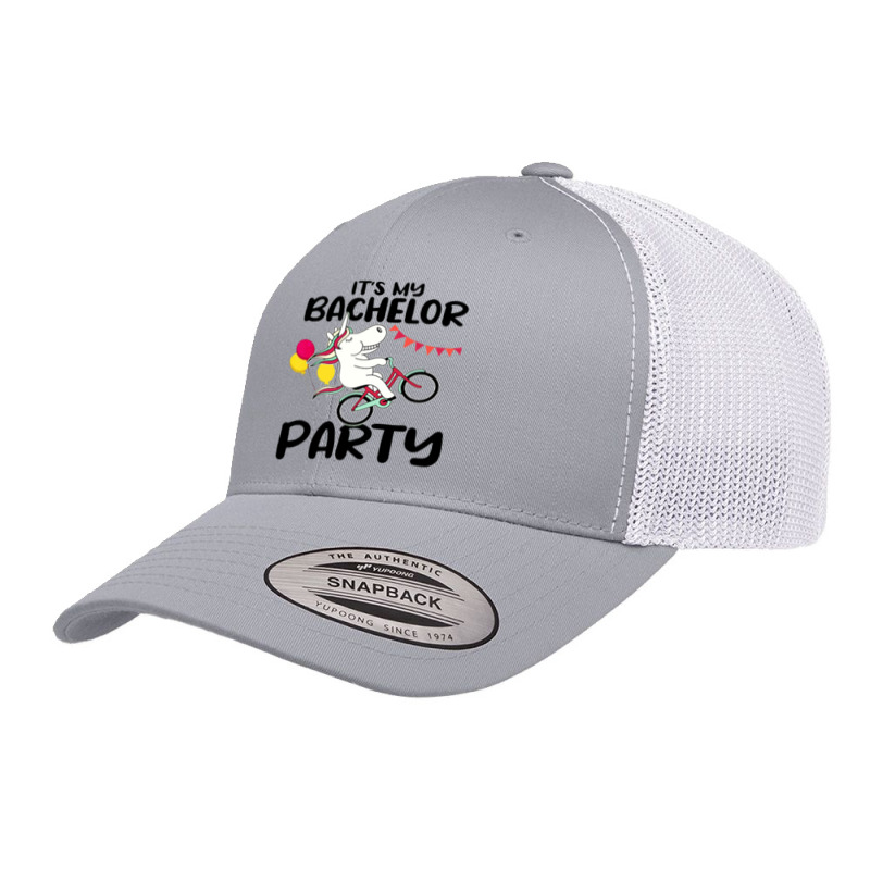 It's My Bachelor Party For Groom Naughty Funny 2 Retro Trucker Cap | Artistshot