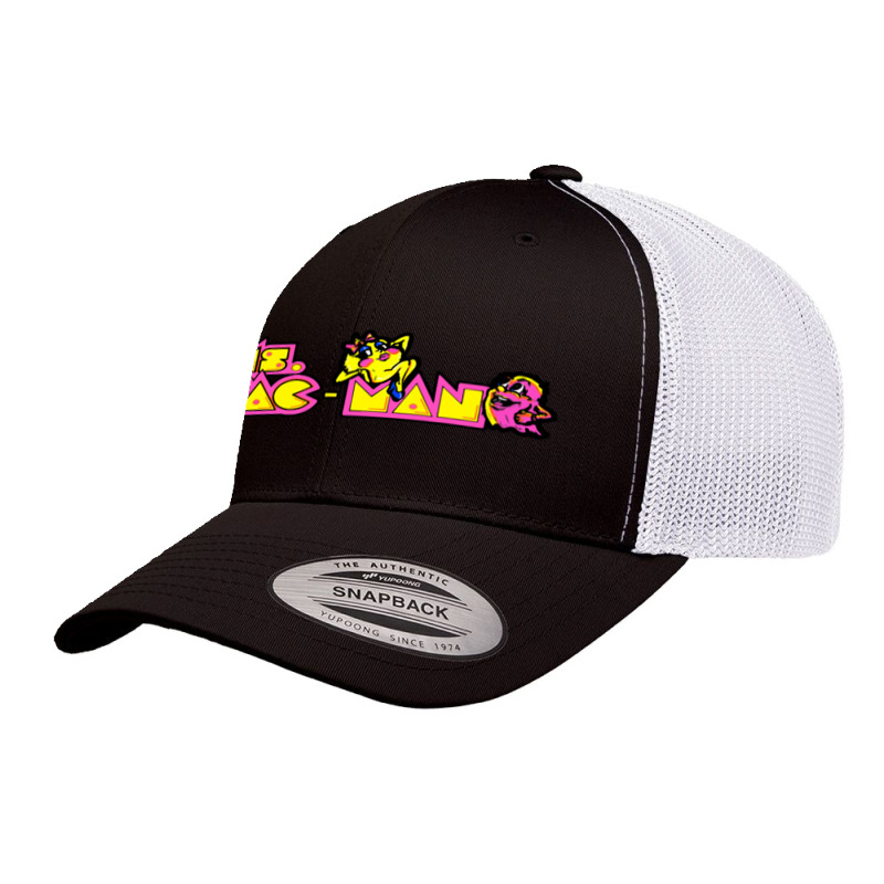 Ms Pacman Retro Trucker Cap by BanglaArt | Artistshot