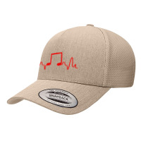 Music Note Heartbeat Yupoong Trucker Cap | Artistshot