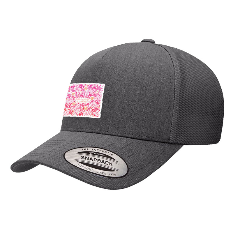 Abstract Rainbow Arcs Charcoal 74471558 Yupoong Trucker Cap by vebian33 | Artistshot