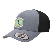 Pickleball Joke Any Time Is Pickleball Time Funny Pickler Yupoong Trucker Cap | Artistshot