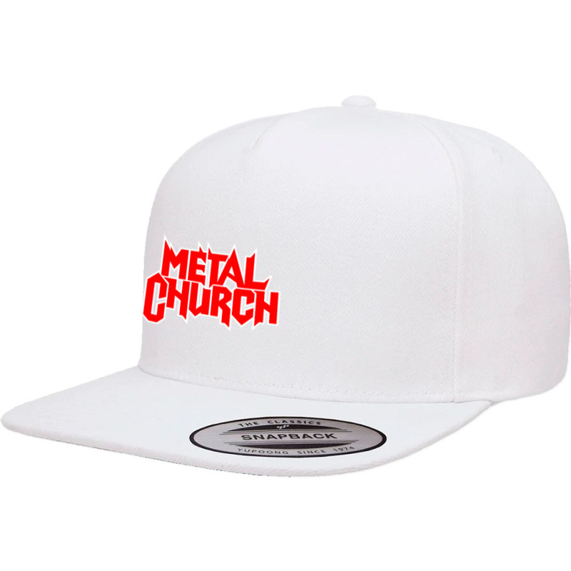 The-metal-church The Dark 5 panel snapback cap by lizamus art | Artistshot