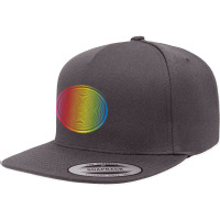 Rainbow Spiral Swirl Self Hypnosis Gift   Hypnotic Trance T Shirt 5 Panel Snapback Cap | Artistshot