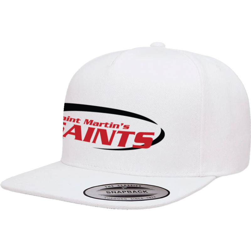 Saint Martin's Saints 5 panel snapback cap by Jacobb | Artistshot