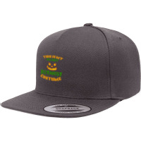 This Is My Scary Botanist Costume 5 Panel Snapback Cap | Artistshot