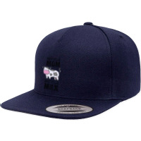 Strawberry Milk 5 Panel Snapback Cap | Artistshot