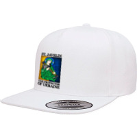 Saint Javelin Protector Of Support 5 Panel Snapback Cap | Artistshot