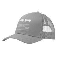 Mens Pop Pop Definition Funny Poppop Dictionary For Men Grandpa T Shir Pa Trucker Cap | Artistshot