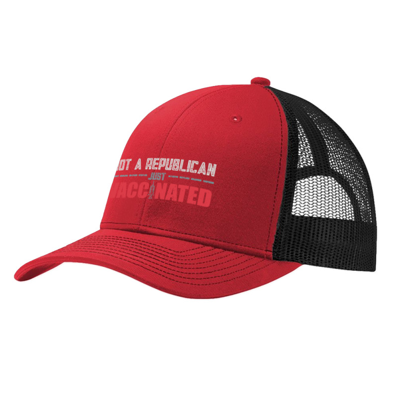 Not A Republican Just Vaccinated Pa Trucker Cap by jrestima | Artistshot