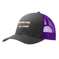 Airline Clerk The Man, The Myth The Legend Pa Trucker Cap | Artistshot