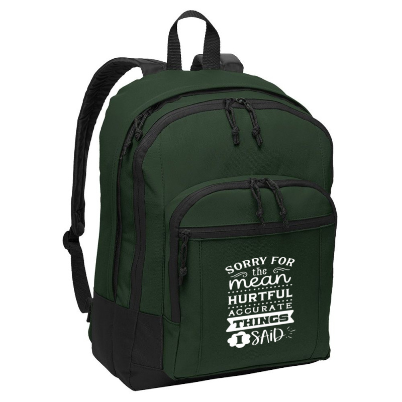 Quotes Funny Basic Backpack | Artistshot