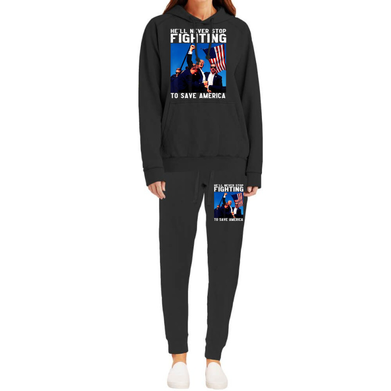 Trump To Save America Hoodie & Jogger Set | Artistshot