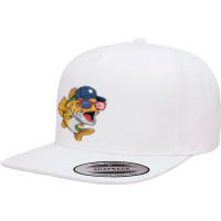 A Large Fish 5 Panel Snapback Cap | Artistshot