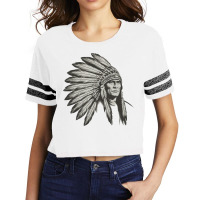 An Indian Chief Scorecard Crop Tee | Artistshot