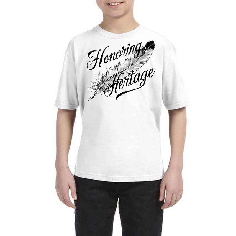 Honoring Heritage Youth Tee by Donna Schennum | Artistshot