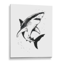 A Shark Metal Print Vertical | Artistshot