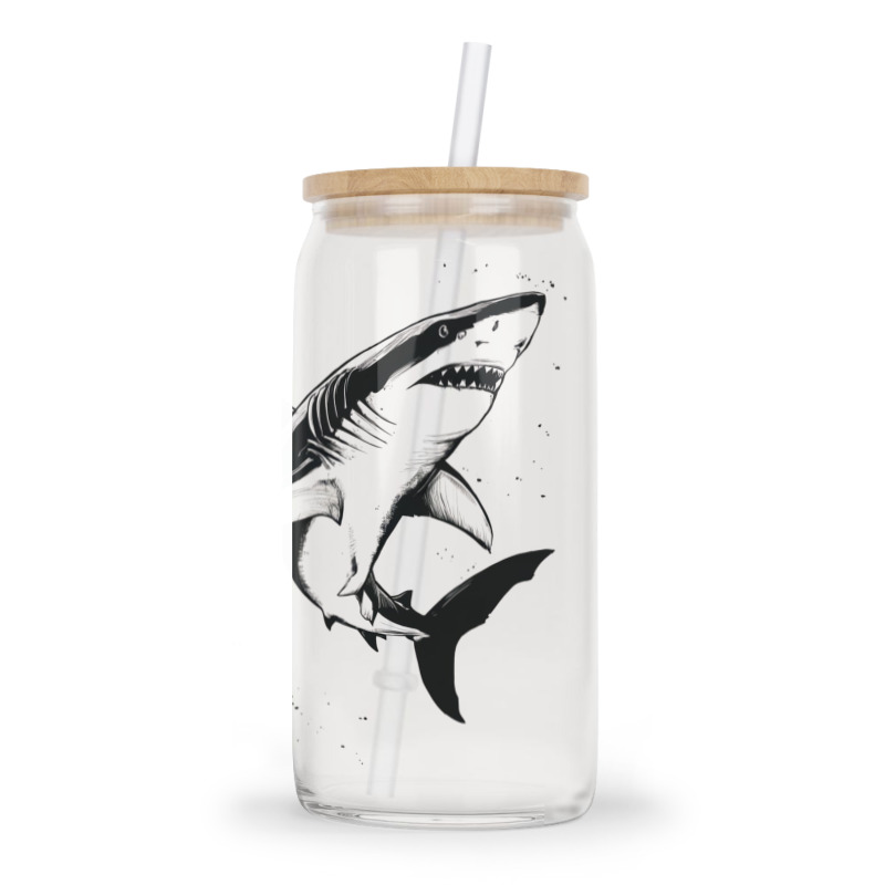 A Shark Glass Tumbler | Artistshot