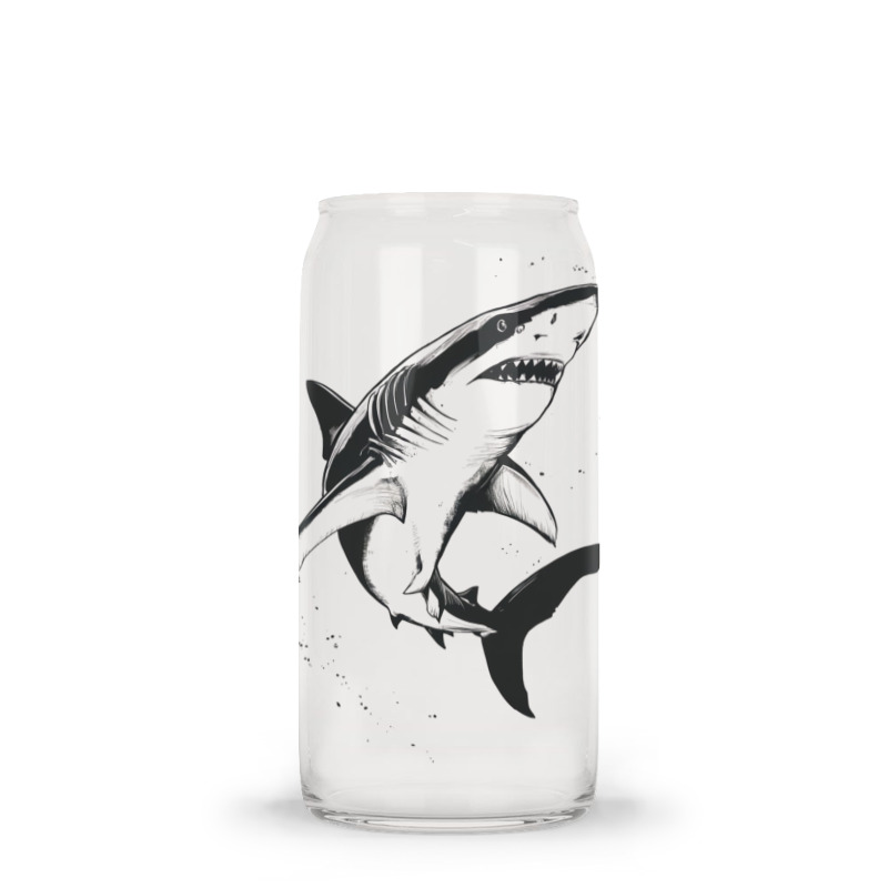 A Shark Glass Tumbler | Artistshot