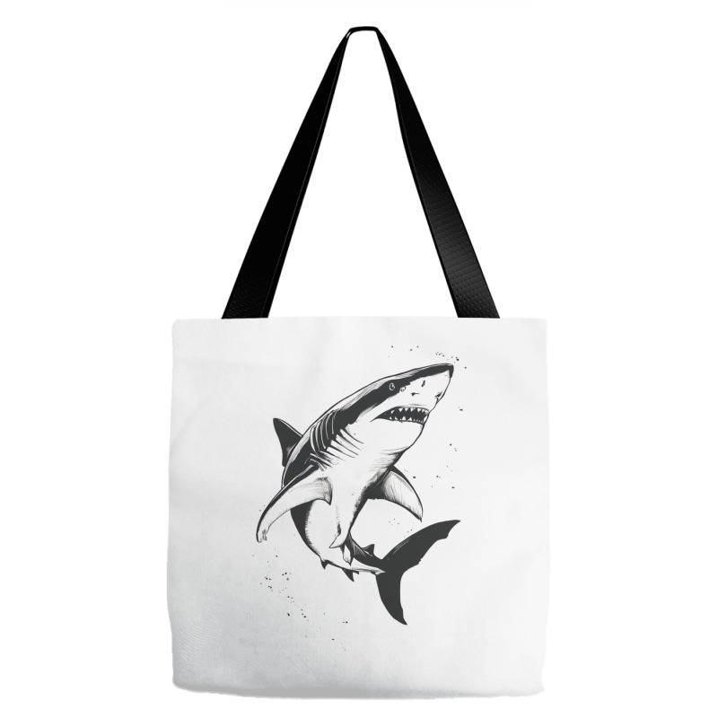 A Shark Tote Bags | Artistshot