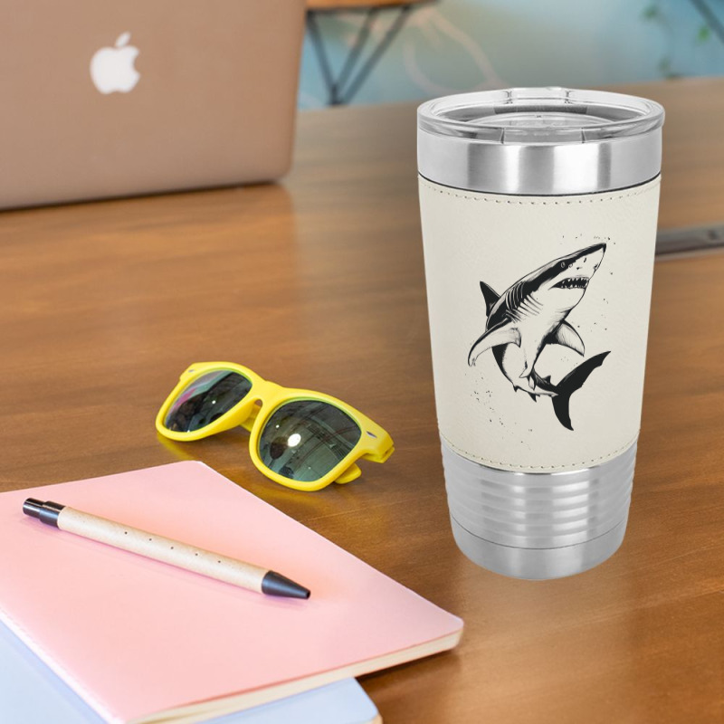 A Shark Leatherette Tumbler | Artistshot