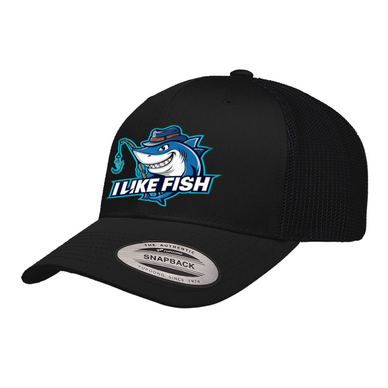 I Like Fish Retro Trucker Cap | Artistshot