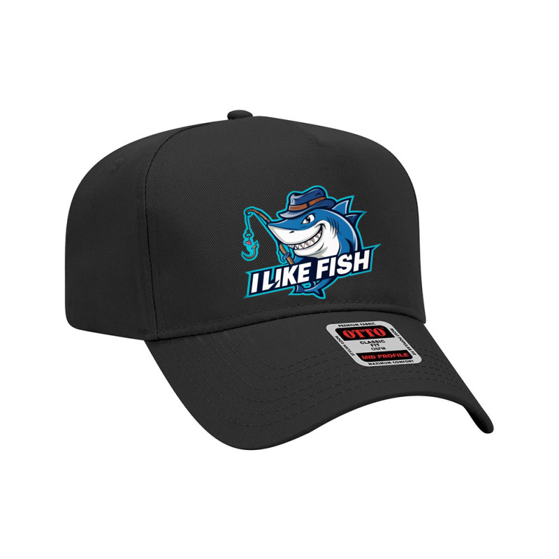 I Like Fish Adjustable Baseball Cap | Artistshot