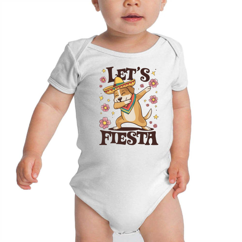 Let's Fiesta Baby Bodysuit by Donna Schennum | Artistshot