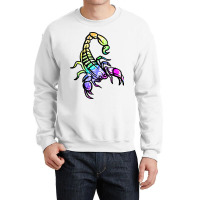 Retro Scorpion Crewneck Sweatshirt | Artistshot