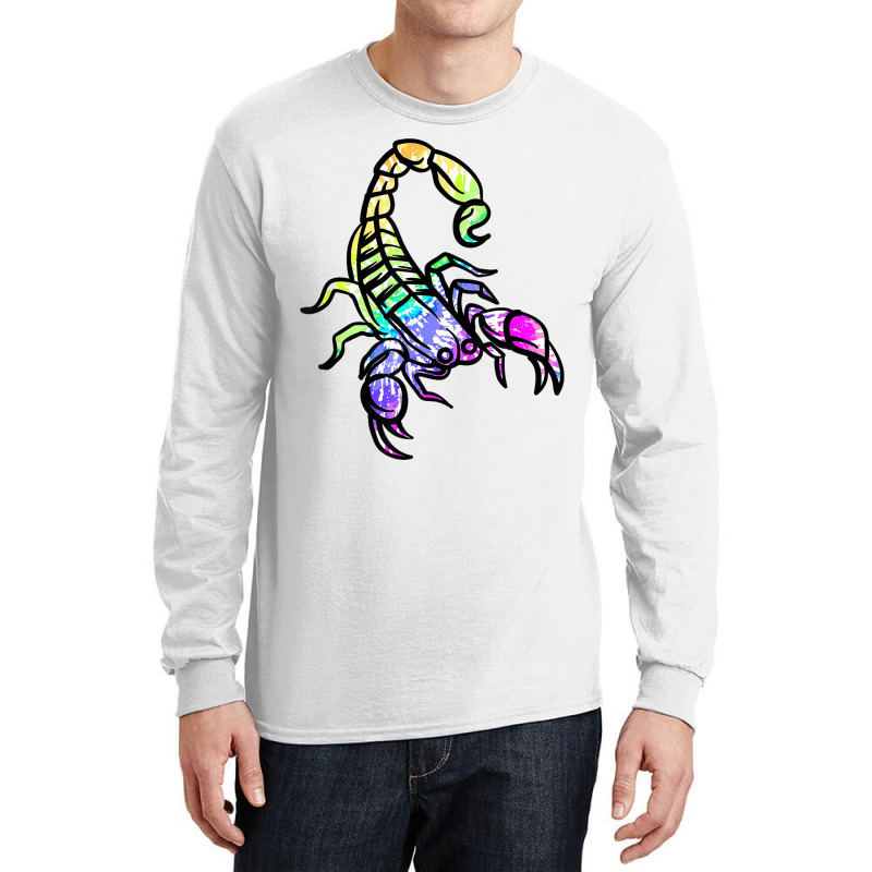 Retro Scorpion Long Sleeve Shirts | Artistshot