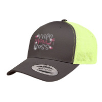 Wife Mom Boss Bling Rhinestone Funny Birthday Party Gift T Shirt Retro Trucker Cap | Artistshot