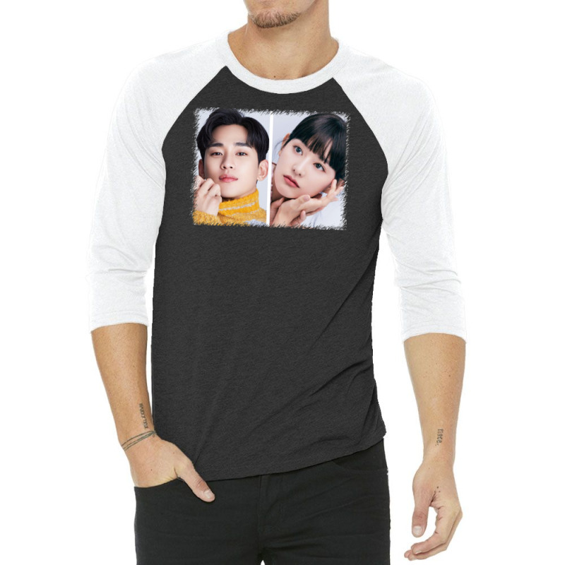 Kim Soo Hyun 3/4 Sleeve Shirt by ArjunaCollection | Artistshot