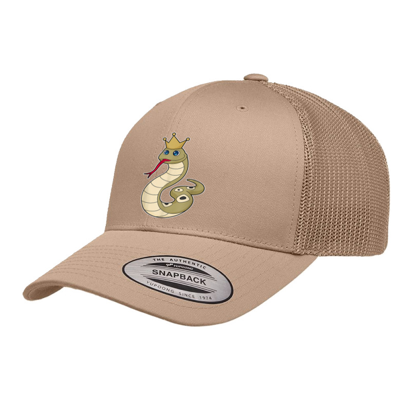 Snake King Crown T Shirt Retro Trucker Cap | Artistshot