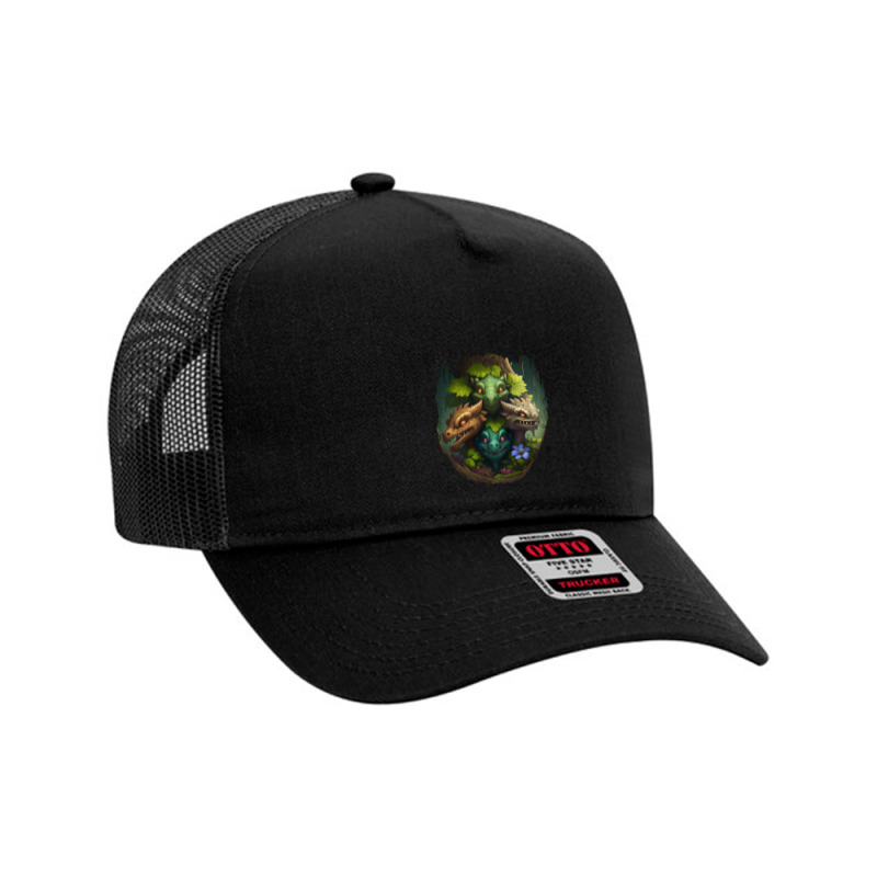 Dragons Forest Mesh Back Trucker Hat by mailson | Artistshot