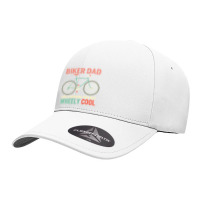 I'm Biker Dad Fathers Day Wheely Cooler Bicycle Bike Cycling Seamless Cap | Artistshot