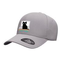 Funny Cat Programmer Code Writer Programming Codin Seamless Cap | Artistshot