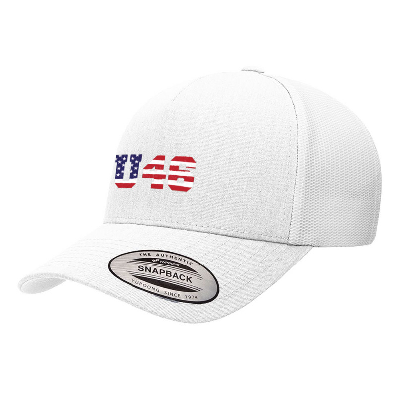 Fu46,fuck Biden 46 Usa Flag,fuck Biden Yupoong Trucker Cap by butuhbahu | Artistshot