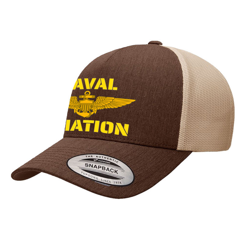 Naval Aviation At Its Best. Perfect For Military Veterans. Pullover Ho Yupoong Trucker Cap by kurniawanm | Artistshot