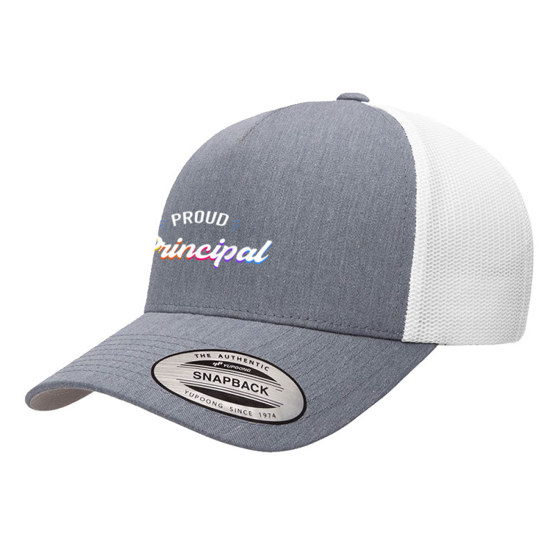 Proud Principal Head Teacher School Headmaster Yupoong Trucker Cap by dwindupadi | Artistshot