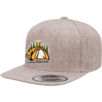 #camp #wakonda 5 Panel Snapback Cap | Artistshot