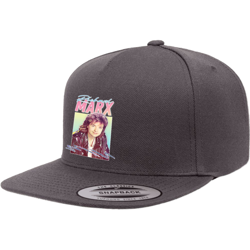 Richard Marx 80s Retro 5 panel snapback cap by ardylanda | Artistshot