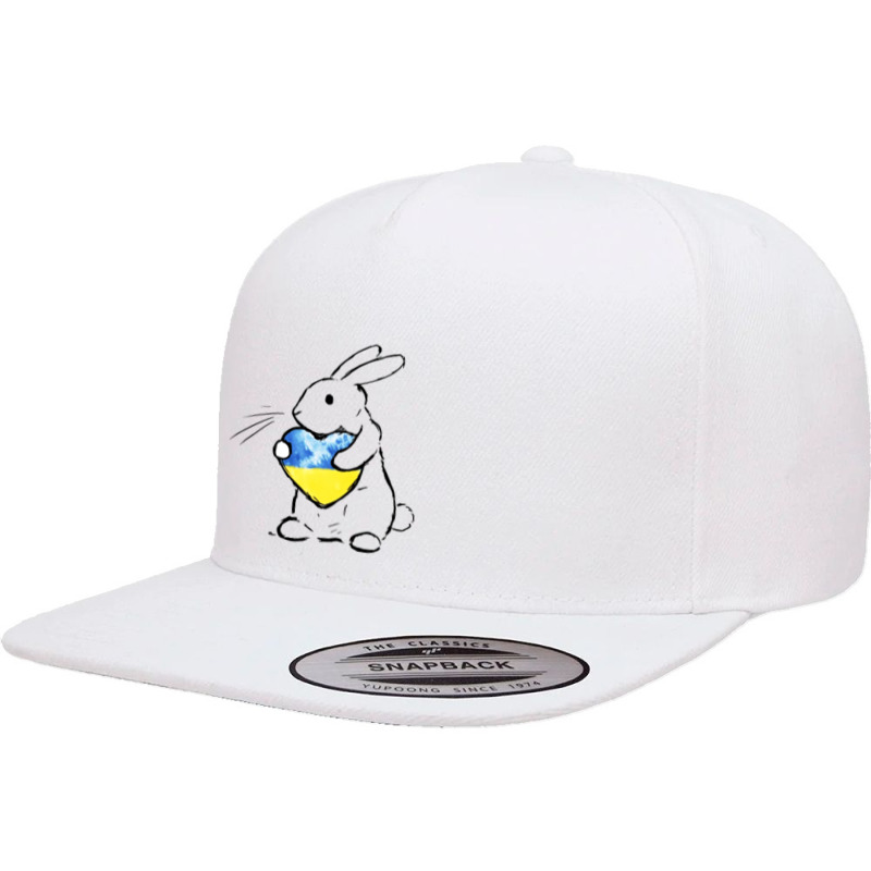 Bunny 5 Panel Snapback Cap | Artistshot