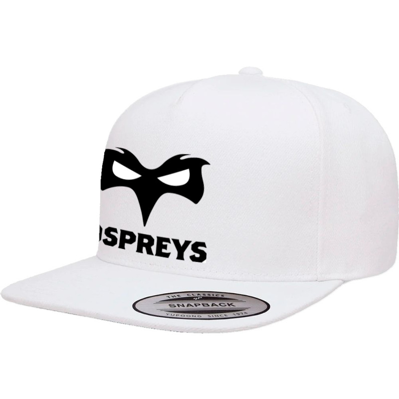 Ospreys 5 panel snapback cap by SomArt | Artistshot