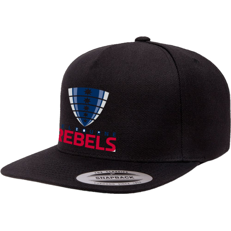 Melbourne Rebels Rugby Super League 5 panel snapback cap by SomArt | Artistshot