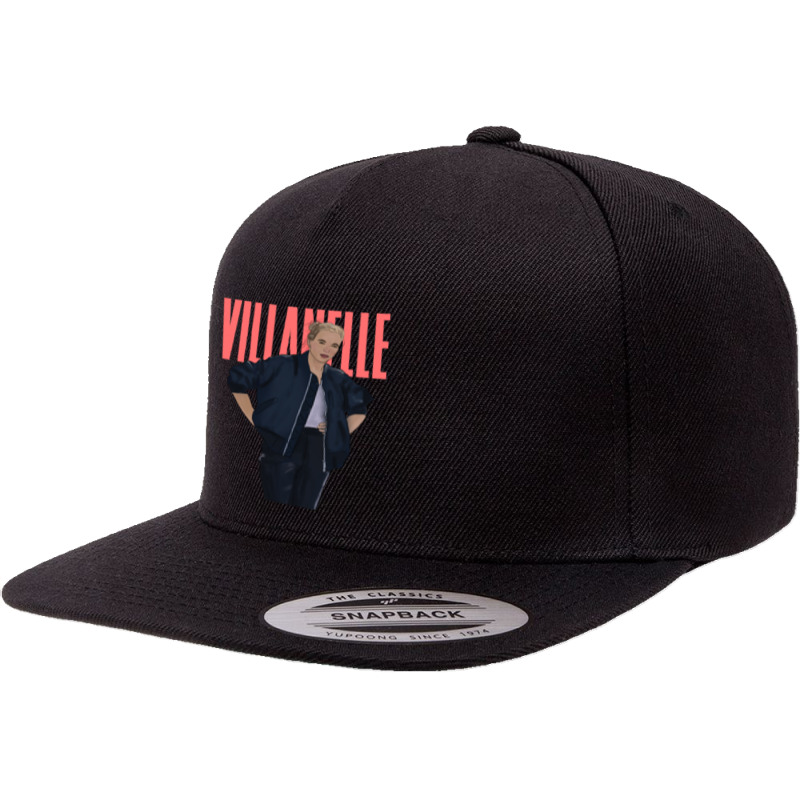 Killing Eve, Villanelle,jodie Comer,villanelle Jesus,drag,drag King,po 5 Panel Snapback Cap | Artistshot