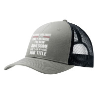 Gift For Freakin' Awesome Marine Biologist Pa Trucker Cap | Artistshot